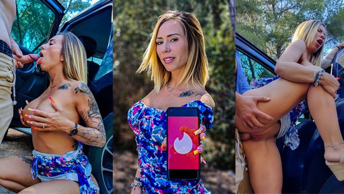 Follada A Tinder Francesa: Una Reunión Sorpresa Que Lleva A Una Gran Mamada De Culo Y Un Trío