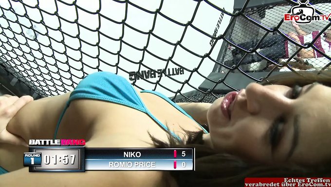 La Chica Boxeadora De Sophie Dee Con Tetas Naturales En Una Pelea Hardcore