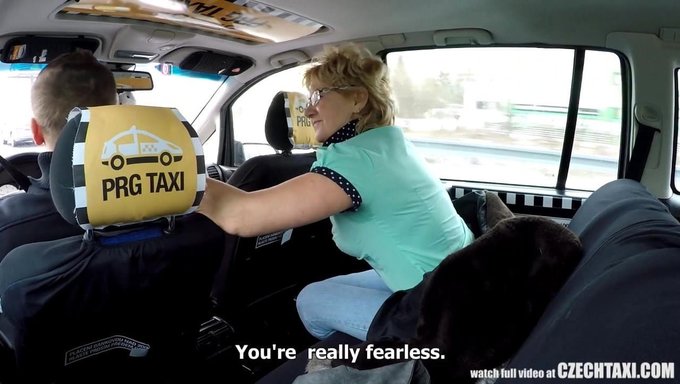 Mujer Checa Madura Anhela La Polla Del Taxista